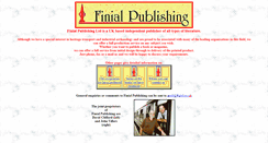 Desktop Screenshot of finial.ndirect.co.uk