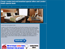 Tablet Screenshot of londonhotels.ndirect.co.uk